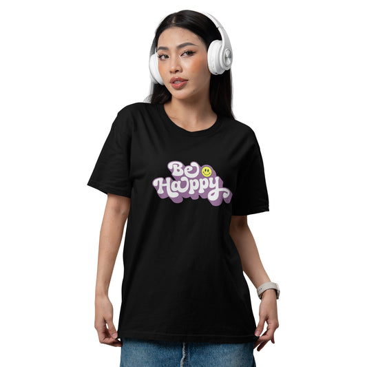 Be Happy Oversized T-Shirt
