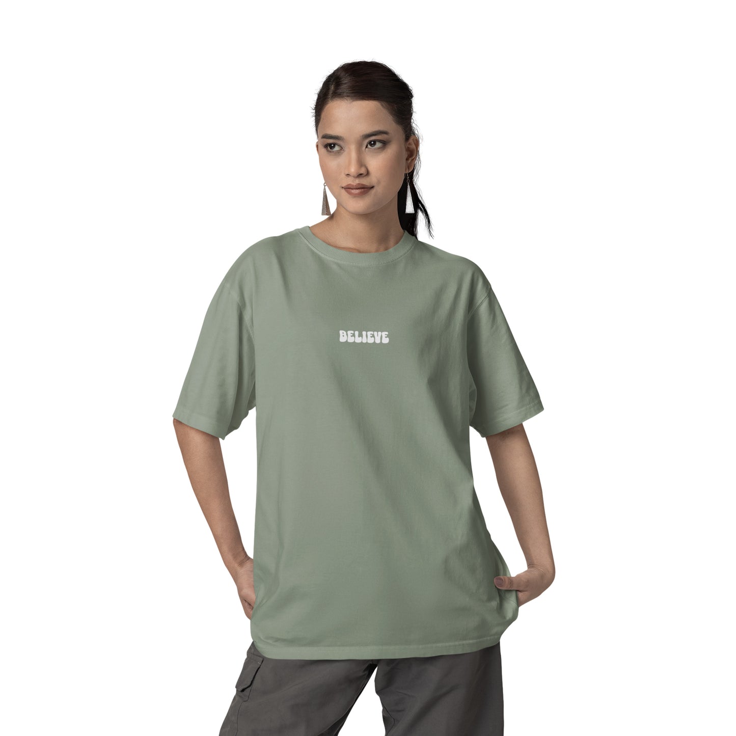 Believe Oversized T-Shirt