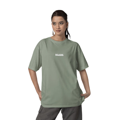 Believe Oversized T-Shirt