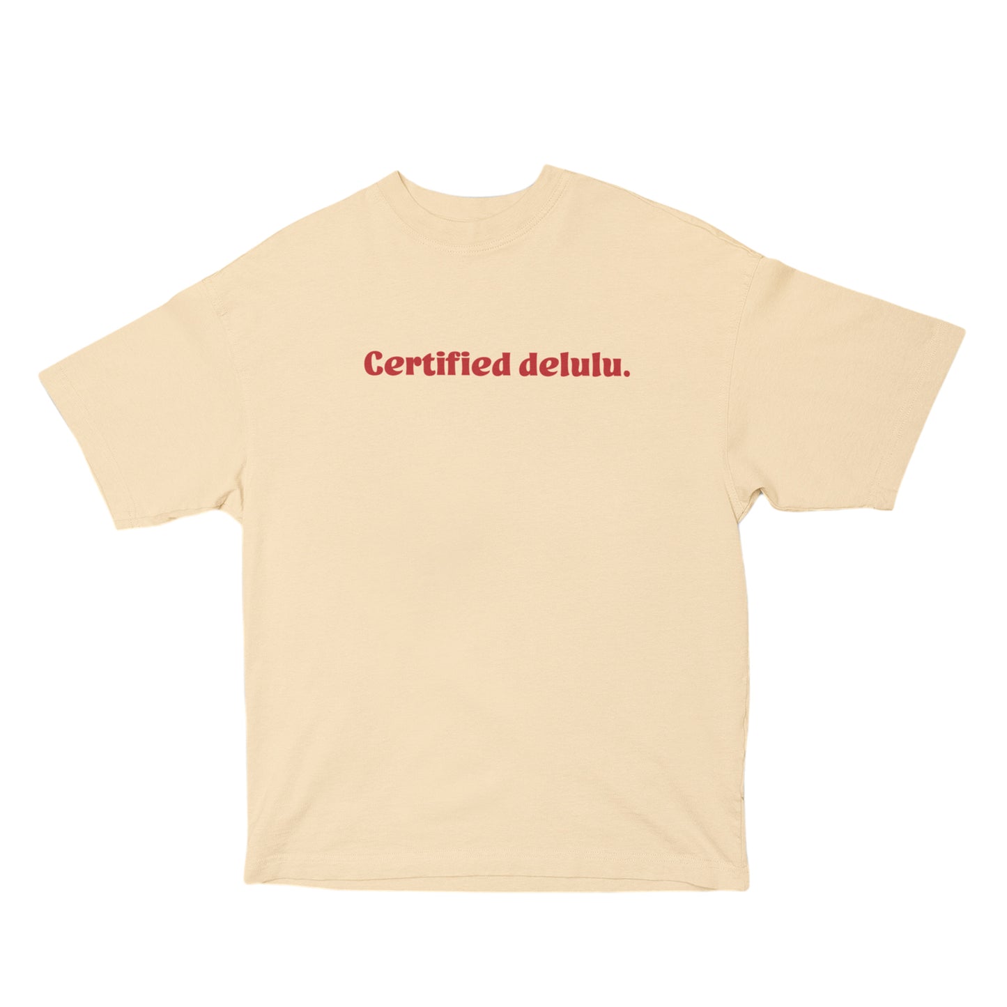 Certified Delulu Oversized T-Shirt
