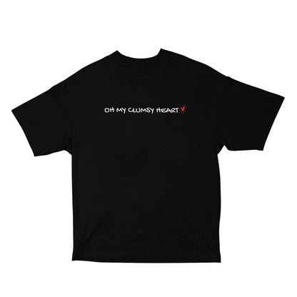 Clumsy Heart Oversized T-Shirt