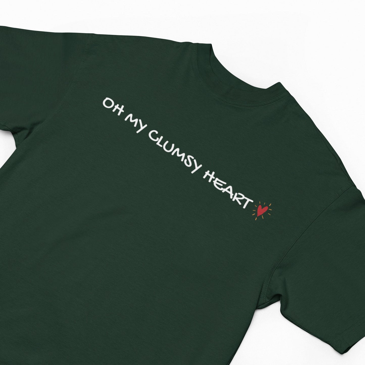 Clumsy Heart Oversized T-Shirt