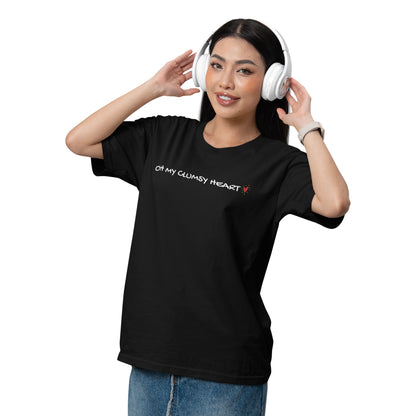 Clumsy Heart Oversized T-Shirt
