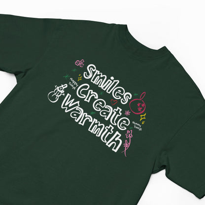 Smile Create Warmth Oversized T-Shirt